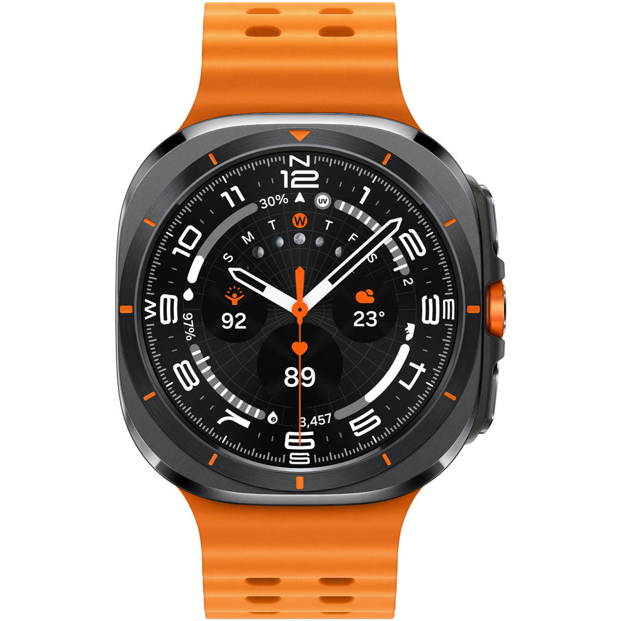 Samsung Galaxy Watch Ultra   - Titanium Gray with Orange Marine Loop