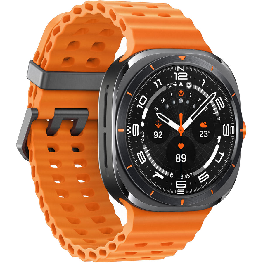 Samsung Galaxy Watch Ultra   - Titanium Gray with Orange Marine Loop
