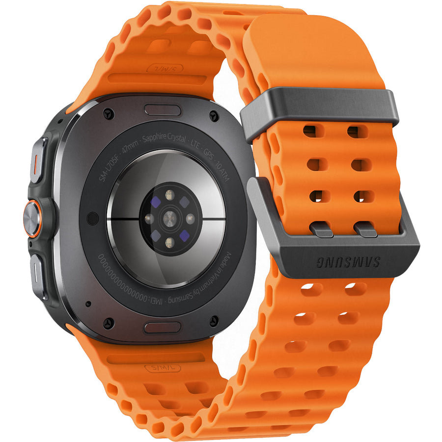 Samsung Galaxy Watch Ultra   - Titanium Gray with Orange Marine Loop