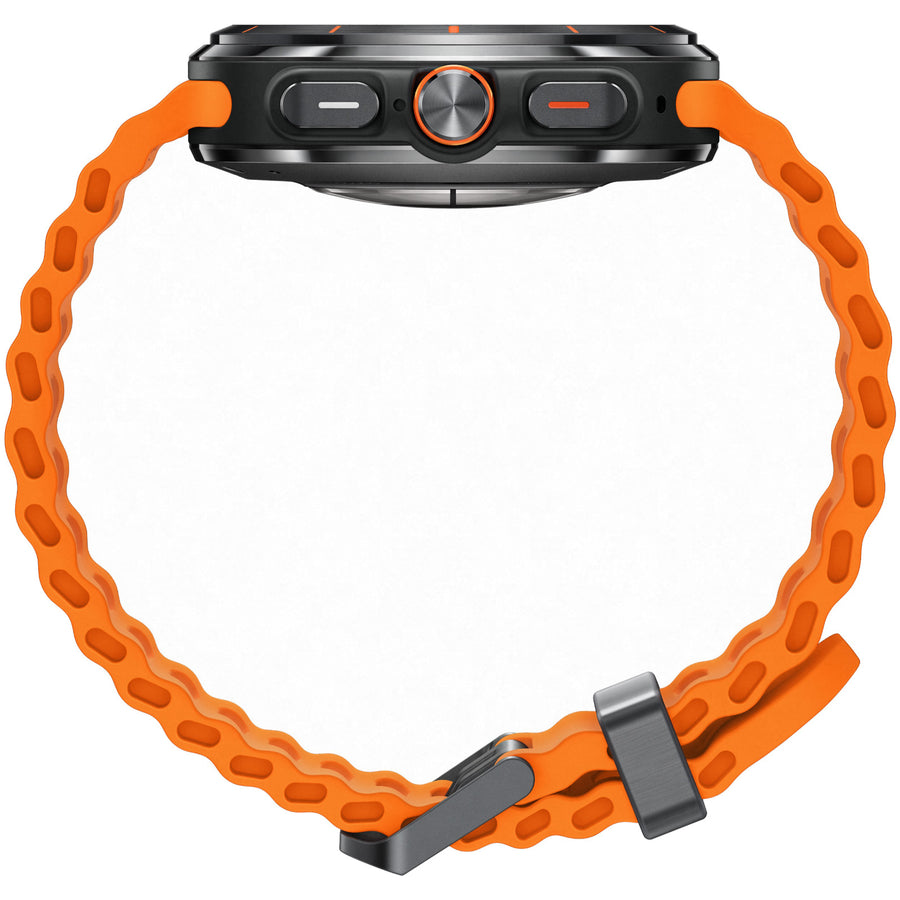 Samsung Galaxy Watch Ultra   - Titanium Gray with Orange Marine Loop