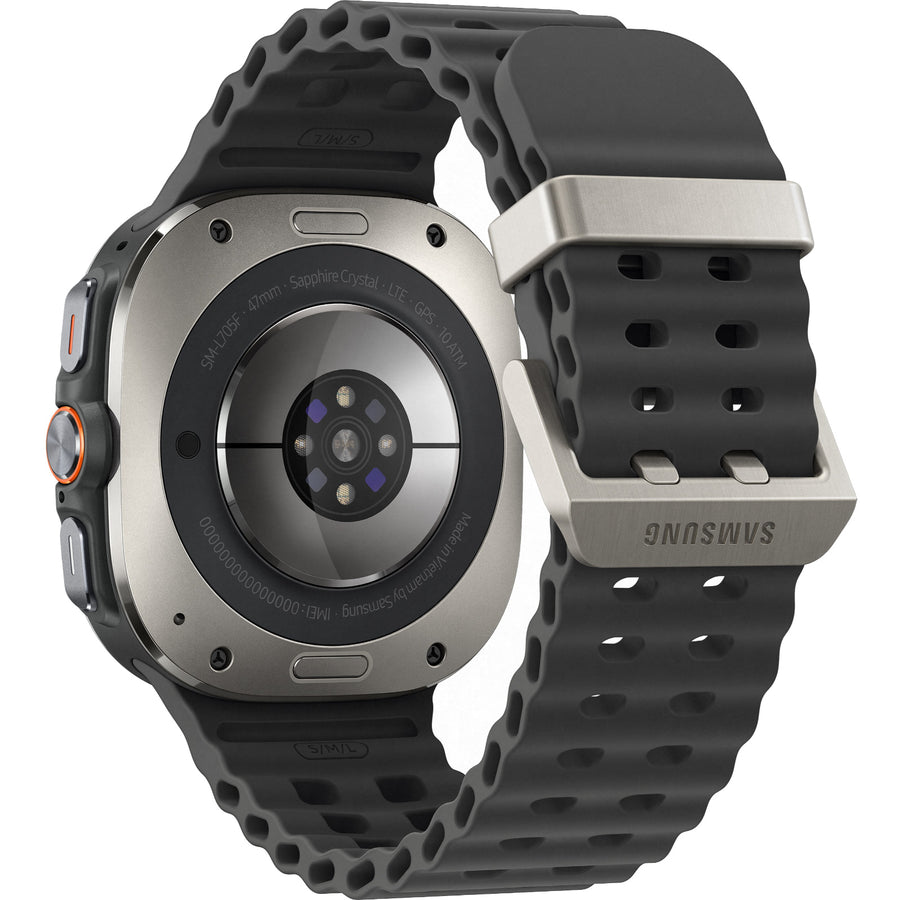 Samsung Galaxy Watch Ultra   - Titanium Silver with Graphite Marine Loop