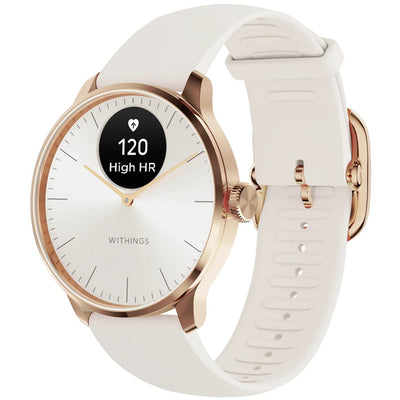 Withings Scanwatch Light  Hybrid Smartwatch 37mm - Rose Gold