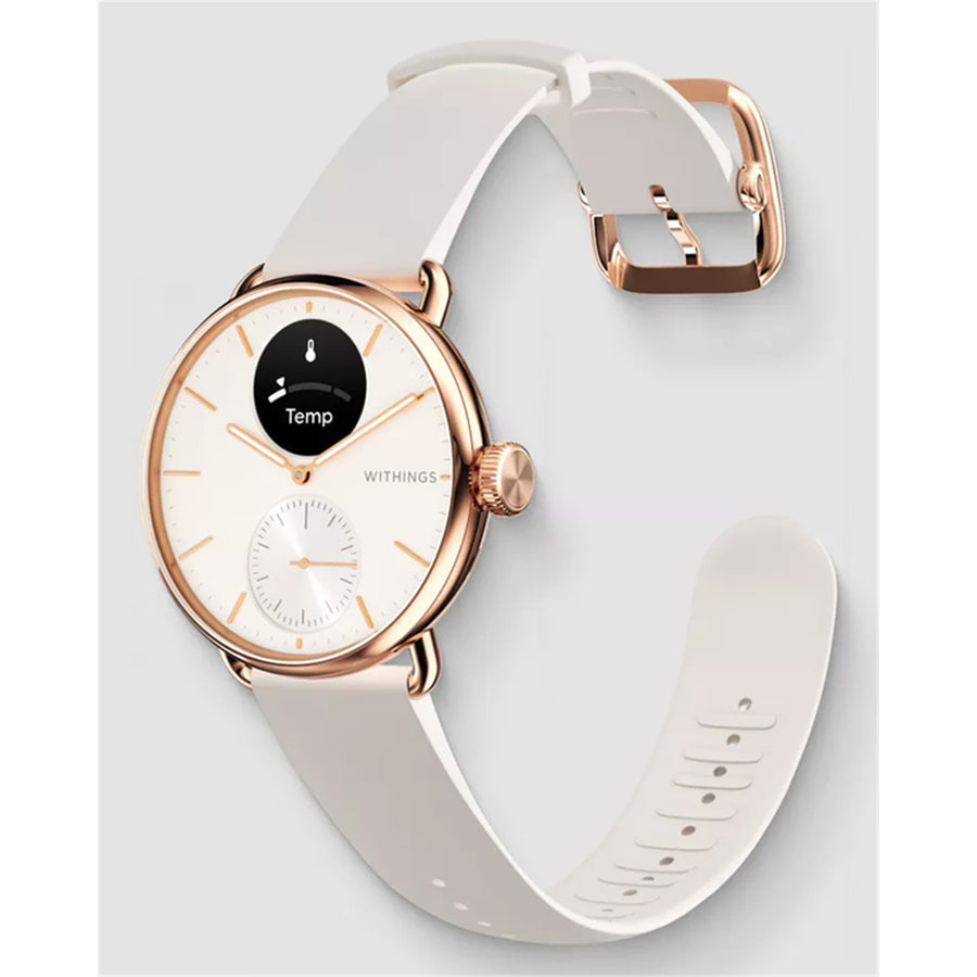 Withings Scanwatch 2  Hybrid Smartwatch 38mm - Rose Gold