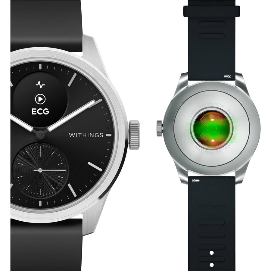 Withings Scanwatch 2  Hybrid Smartwatch 42mm - Black