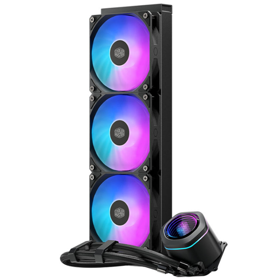 Cooler Master MasterLiquid Core Nex 360 ARGB Black 360mm AiO Water Cooling Support Intel LGA 1851/ 1700 / 1200 / 1150, AMD Socket AM5 / AM4