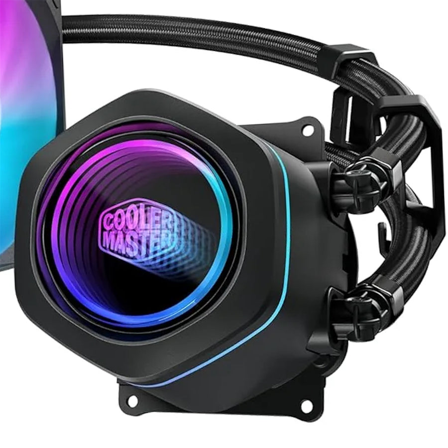 Cooler Master MasterLiquid Core Nex 360 ARGB Black 360mm AiO Water Cooling Support Intel LGA 1851/ 1700 / 1200 / 1150, AMD Socket AM5 / AM4