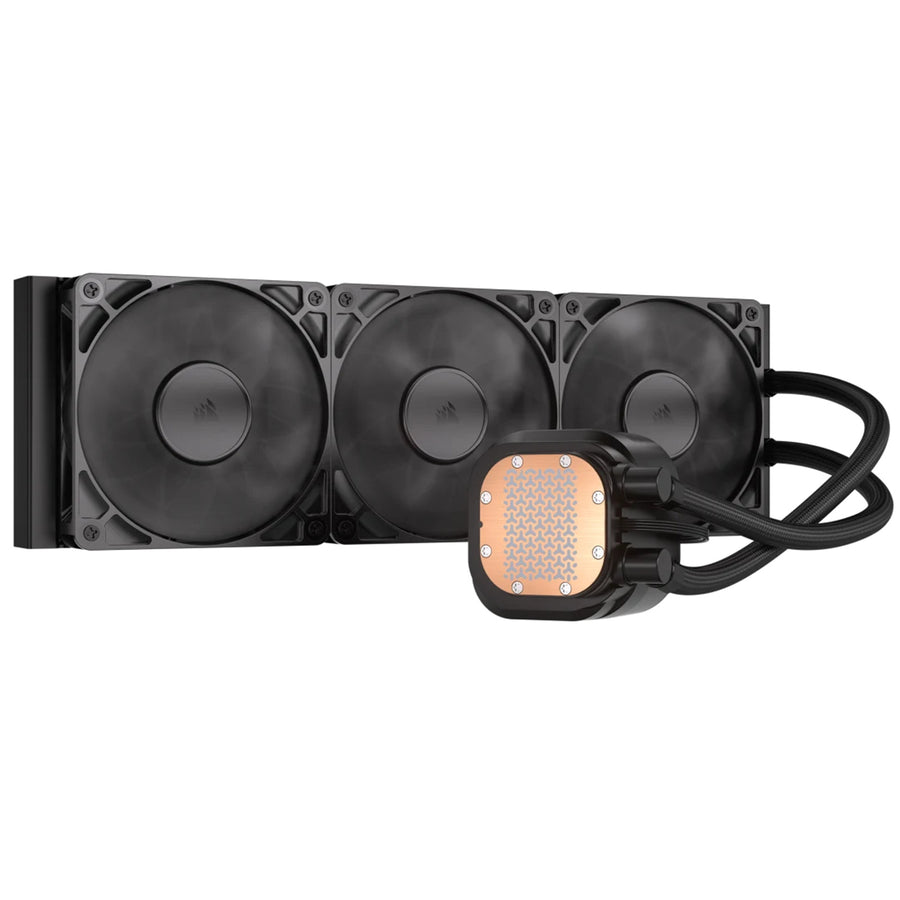 Corsair NAUTILUS 360 360mm AiO Water Cooler with RS120 high airflow low noise fans, For Intel Socket LGA 1851 / 1700, AMD AM5 / AM4