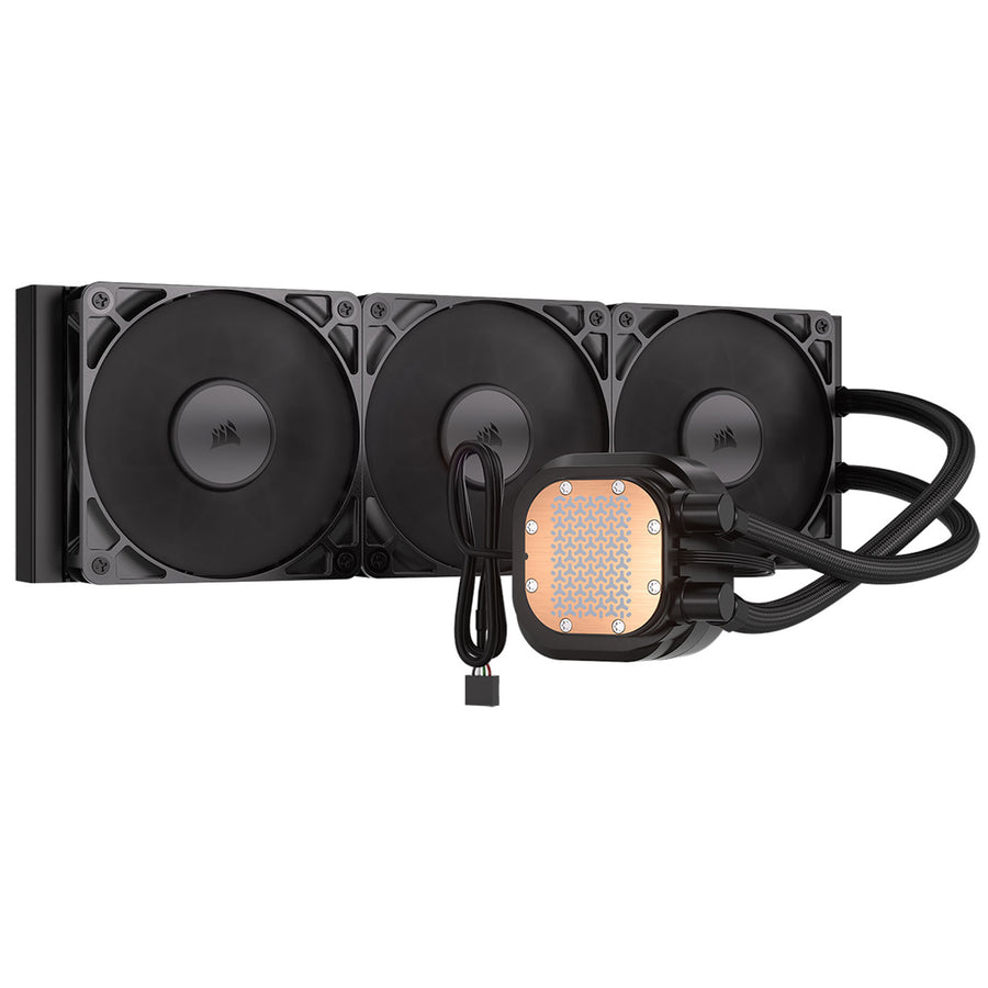 Corsair NAUTILUS 360 LCD 360mm AiO Water Cooler with RS120 high airflow low noise fans, For Intel Socket LGA 1851 / 1700, AMD AM5 / AM4