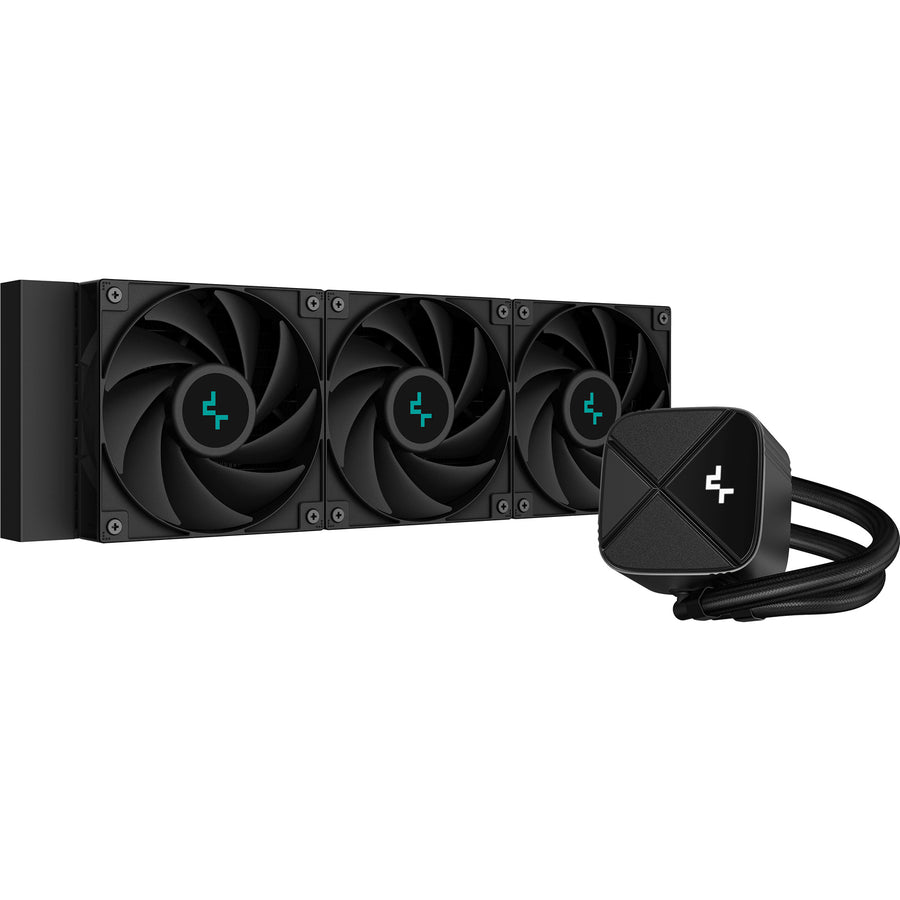 DEEPCOOL LS720S ZERO DARK 360mm AiO Water Cooling Kit for Intel LGA 1851/ 1700 / 1200 / 115X, AMD AM5 / AM4