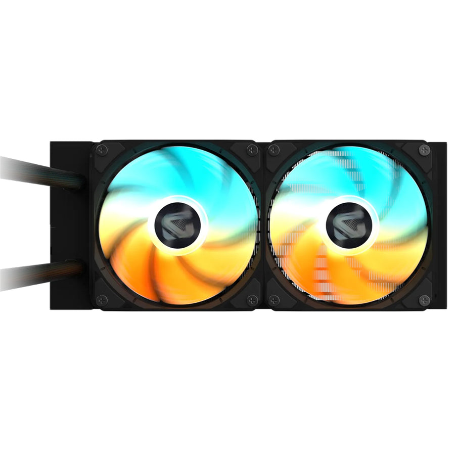 Gigabyte GAMING 240 Black Liquid CPU Cooler with ARGB lighting (Daisy Chain Quick Connect Fans) Intel 1851 / 1700 / 115X / 1200; AMD AM5 / AM4
