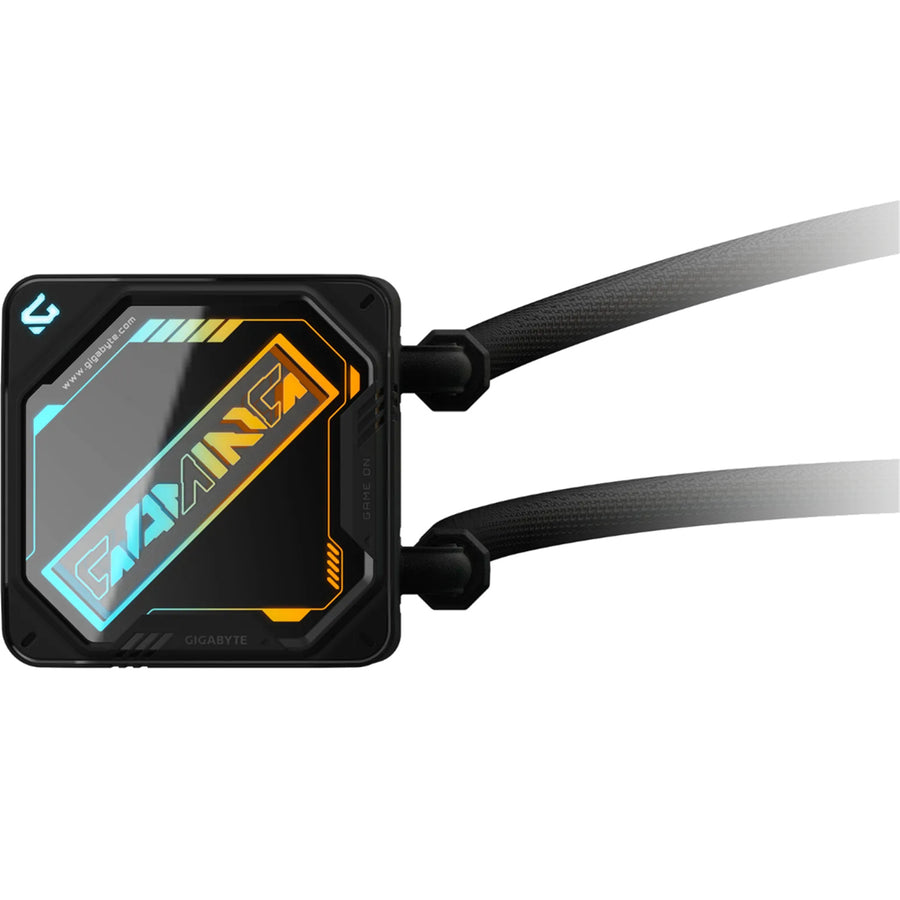 Gigabyte GAMING 240 Black Liquid CPU Cooler with ARGB lighting (Daisy Chain Quick Connect Fans) Intel 1851 / 1700 / 115X / 1200; AMD AM5 / AM4