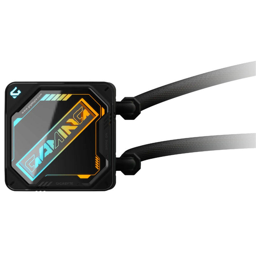 Gigabyte GAMING 360 Black Liquid CPU Cooler with ARGB lighting (Daisy Chain Quick Connect Fans) Intel 1851 / 1700 / 115X / 1200;  AMD AM5 / AM4