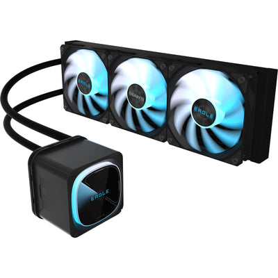 Gigabyte Eagle 360 Black Liquid CPU Cooler with ARGB lighting Intel 1851 / 1700 / 115X / 1200;  AMD AM5 / AM4