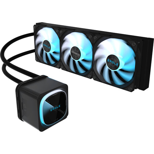 Gigabyte Eagle 360 Black Liquid CPU Cooler with ARGB lighting Intel 1851 / 1700 / 115X / 1200;  AMD AM5 / AM4
