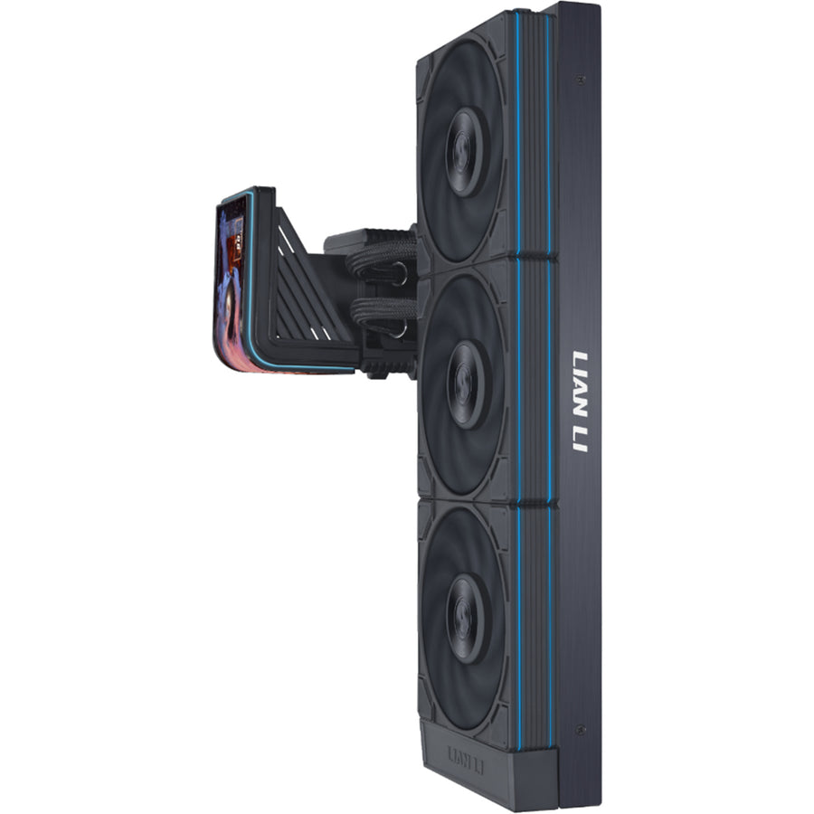 Lian Li HydroShift II OLED Curved 360 Black with P28 Fans AiO Water Cooling Support Intel Socket LGA 1851, 1700, AMD AM5 / AM4