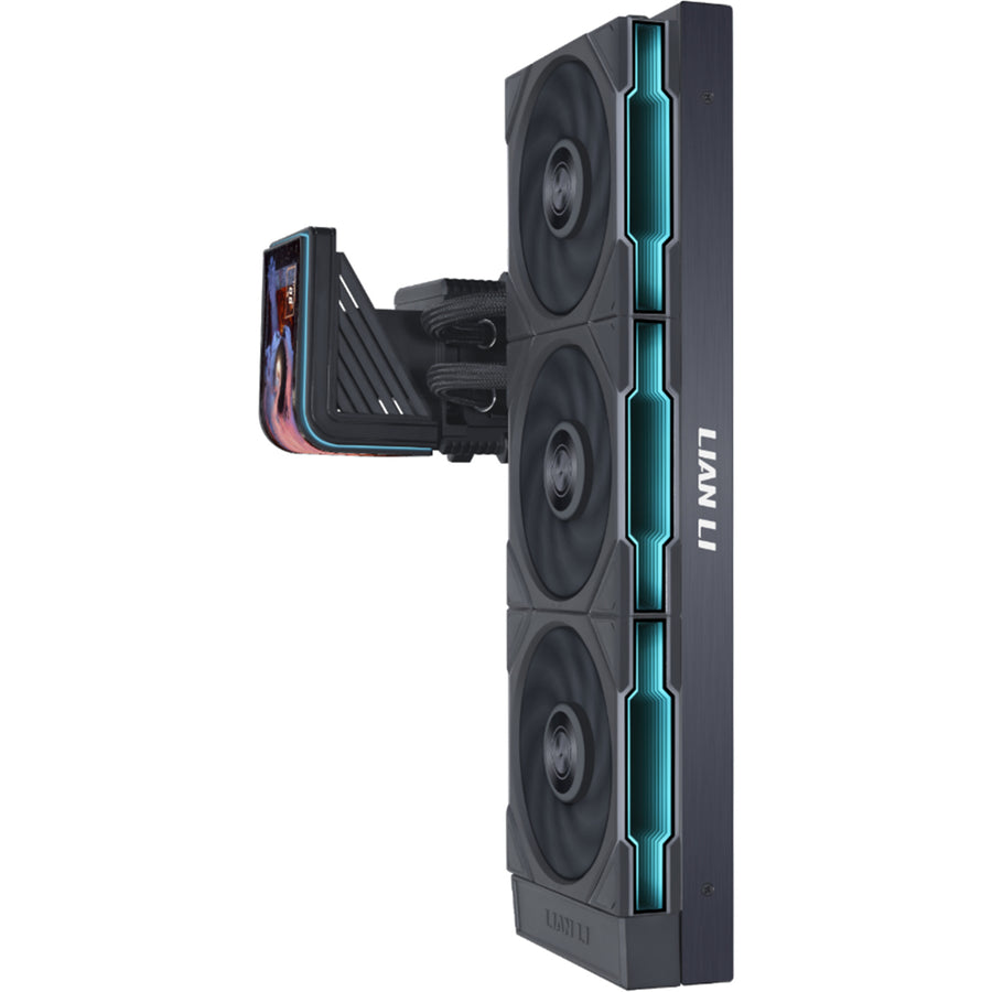 Lian Li HydroShift II OLED Curved 360 Black with TL Fans AiO Water Cooling Support Intel Socket LGA 1851, 1700, AMD AM5 / AM4