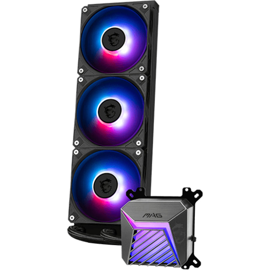 MSI MAG Coreliquid A15 360 AIO Cooling 360mm, A-RGB, For Intel Socket LGA 1700 /1851, AMD Socket AM5 / AM4