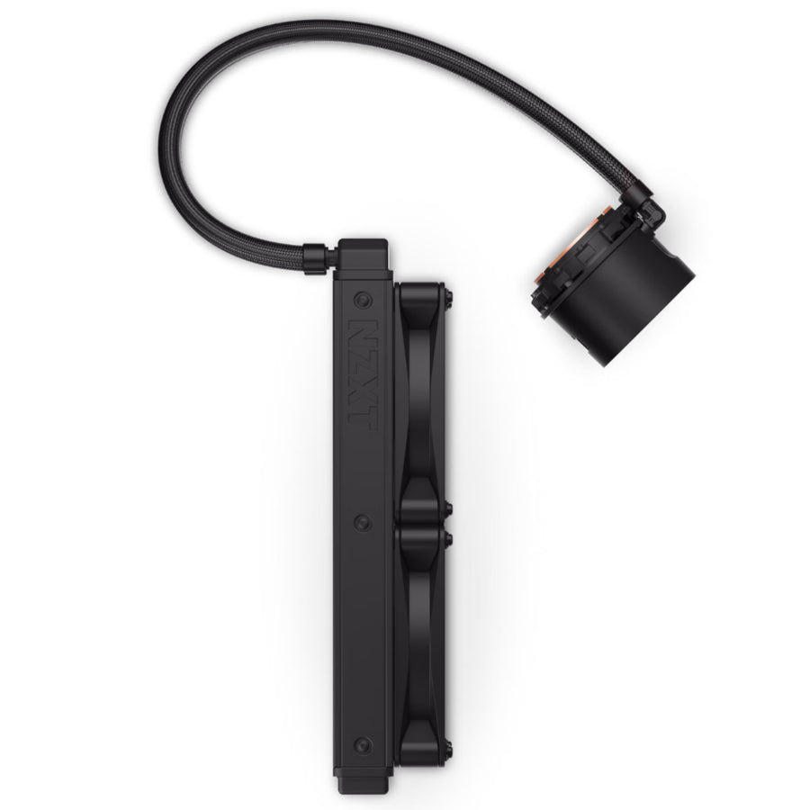 NZXT Kraken 240 240mm AiO Water Cooling with 1.54 inch square LCD Display, for Intel Socket LGA 1851/ 1700 / 1200 / 115X, AMD AM5 / AM4 / sTRX4* / TR4* (*Threadripper bracket not included)