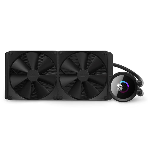 NZXT Kraken 280 280mm AiO Water Cooling with 1.54 inch square LCD Display, for Intel Socket LGA 1700 / 1200 / 115X, AMD AM5 / AM4 / sTRX4* / TR4* (*Threadripper bracket not included)