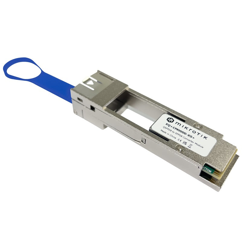 MikroTik XQ+CM0000-XS+ - 100G QSFP28 to 25G SFP28 adapter