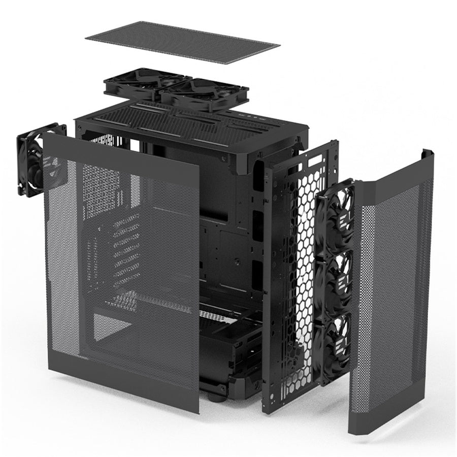 I4 BLACK - Zalman I4 ATX Mid Tower Case Black