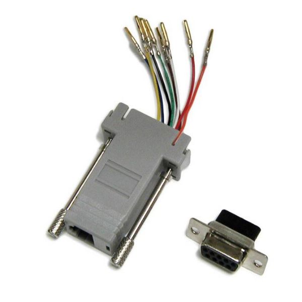 DYNAMIX A-D9FRJ45 - DB9 Female to RJ45 Adaptor (8 Wire)