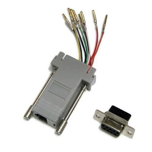 A-D9FRJ45 - DYNAMIX A-D9FRJ45 - DB9 Female to RJ45 Adaptor (8 Wire)