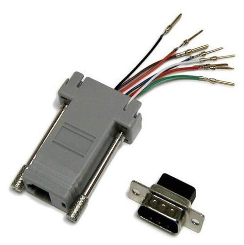 A-D9MRJ45 - DYNAMIX A-D9MRJ45 - DB9 Male to RJ45 Adaptor (8 Wire)
