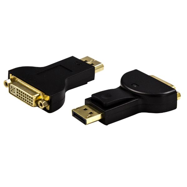 DYNAMIX A-DP-DVIDF - DisplayPort Male to DVI-D Female Adapter Passive Converter