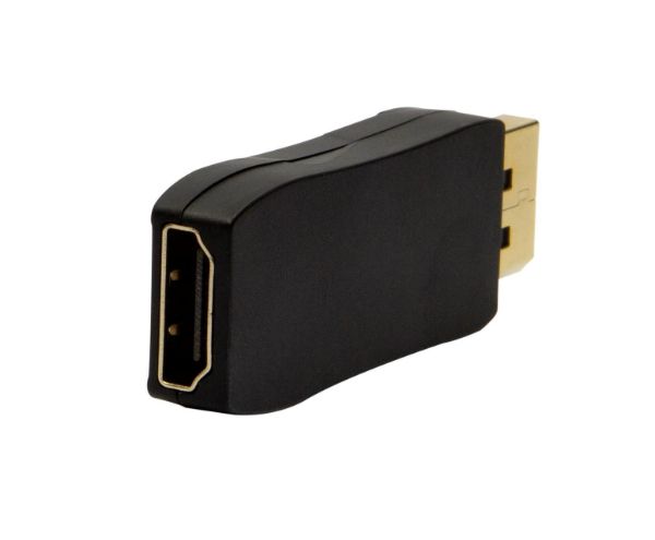 DYNAMIX A-DP-HDMIF-4K30 - DisplayPort Male to HDMI Female Adapter. Passive Converter Max Res 4K@30Hz