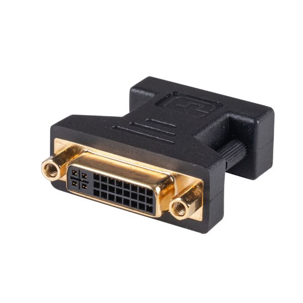 DYNAMIX A-DVIF-VGAM - DVI-I 24+5 Female to HD15 VGA Male Adapter