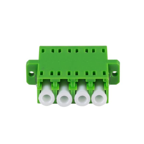 DYNAMIX A-FIBLCAPC-QSM - Fibre LC-to LC-Quad Single-mode Joiner Zirconia Ceramic Sleeve