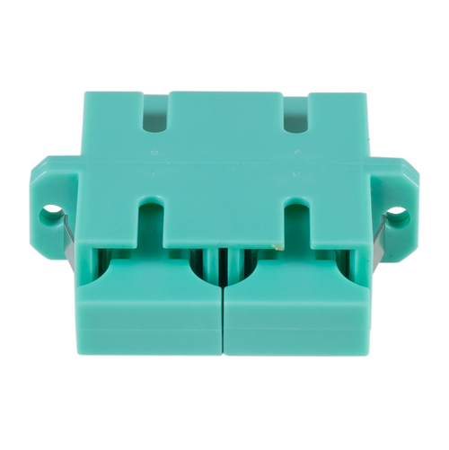 A-FIBSCSC-DAQ - DYNAMIX A-FIBSCSC-DAQ - Fibre SC to SC Duplex Multi-mode Joiner Zirconia Ceramic Sleeve Aqua