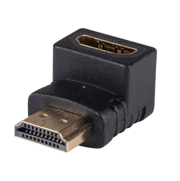 DYNAMIX A-HDMI-LA - HDMI Down Angled Adapter High-Speed w/ Ethernet Gold Plated Connectors