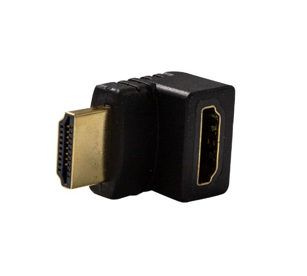 DYNAMIX A-HDMI-RA - HDMI Up Angled Adapter High-Speed w/ Ethernet Gold Plated Connectors