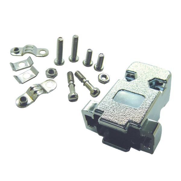 DYNAMIX A-HOOD9-MET - DB9 Hoods - Metallised