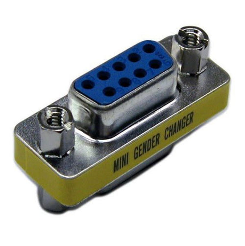 A-MD9FF - DYNAMIX A-MD9FF - DB9 Female/Female Mini Gender Changer