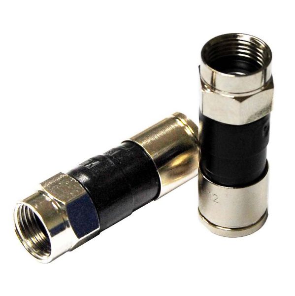MATCHMASTER A-RG6F-MHD - Weather Grade HD RG6 F-Compression Connector. Recommended tool CT-H510B.