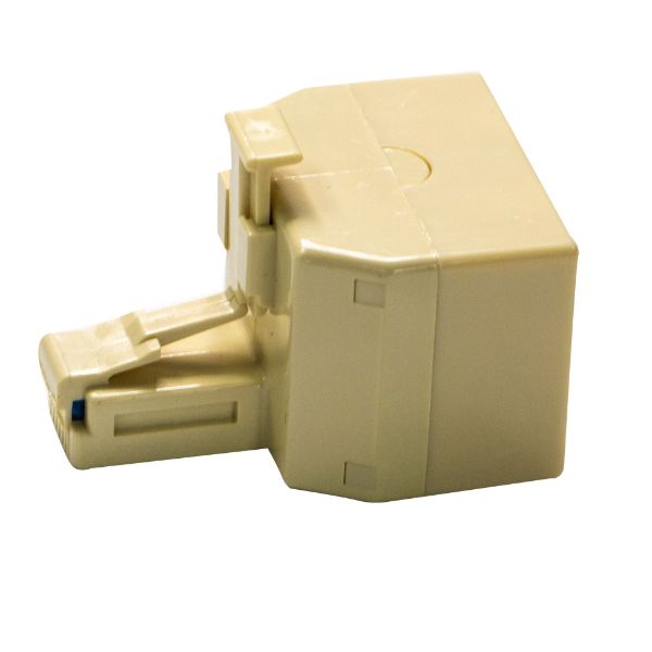 DYNAMIX A-RJ11T - RJ11 6x Conductor Dual Adaptor 2x Sockets/1x Plug