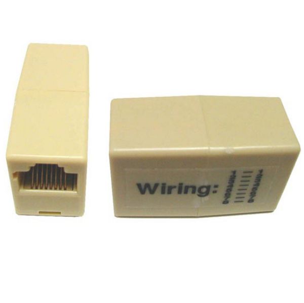 DYNAMIX A-RJ45-1-1 - Voice Rated RJ45 8C Joiner 2-Way (2x RJ45 Sockets) Not to be used on Data Network