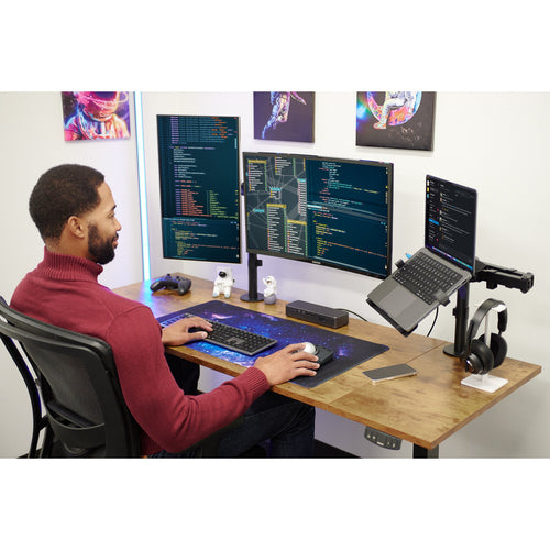 KENSINGTON K55409WW - SmartFit Ergo Dual Extended Monitor Arm