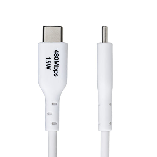 StarTech.com USB2AC1MNCWHE - 1m USB-A to USB-C Charging Cable White
