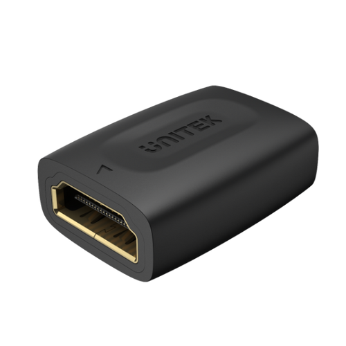 A1013BK - UNITEK A1013BK - 4K HDMI Female to Female Coupler Gold-Plated connectors Supports 4K@60Hz UHD & HDR.