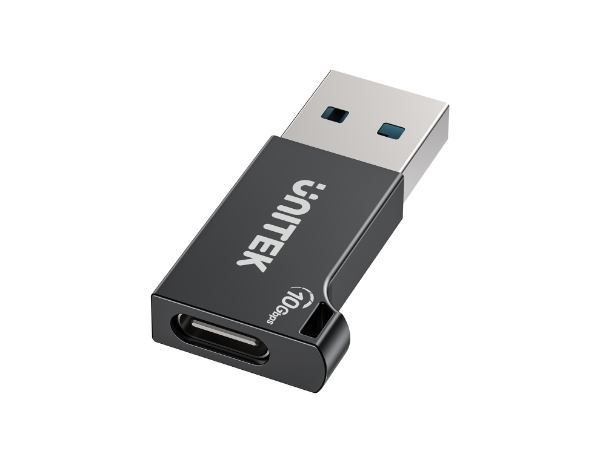 UNITEK A1049A - 10Gbps USB-A to USB-C Adapter. Supports Data Sync & 3A Fast