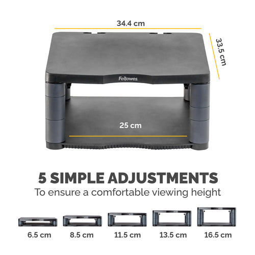 9169401 - Fellowes Premium Monitor Riser