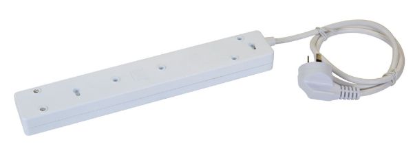 DYNAMIX A14U - 4-way 10A Home & Office Powerboard w/ two USB 3.4A Rapid Charging Ports