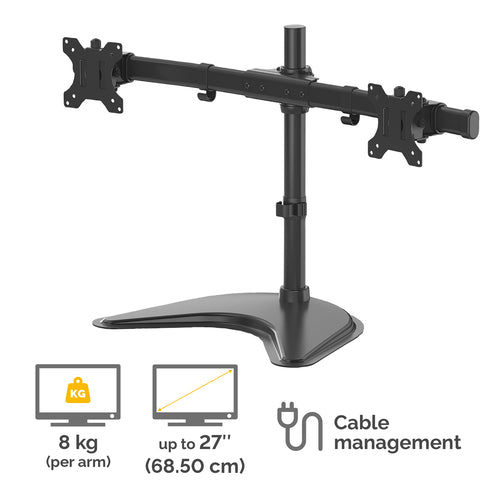 8043701 - Fellowes Monitor Arm Professional Freestanding Dual
