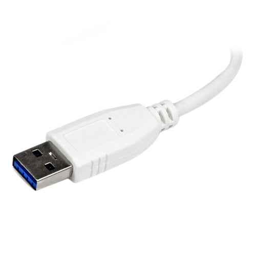 StarTech.com ST4300MINU3W - Portable 4 Port Mini USB 3.0 Hub - White