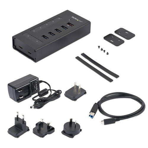 StarTech.com HB30C5A2CST - 7 PORT USB-C HUB - C TO A C - USB 3.0