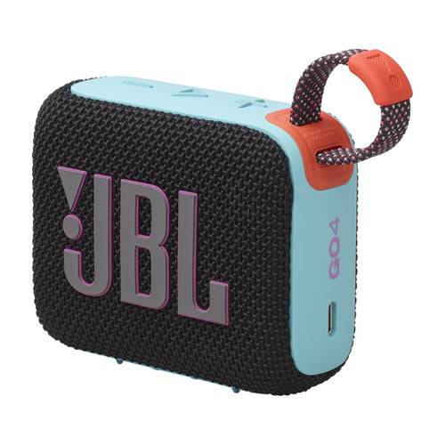 JBLGO4BLKO - JBL GO4 - MINI BT SPEAKER - BLACK ORANGE